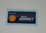 Shell Advance Motorcycle Oils Engine Decal / Sticker - Ducati. Fixed Price $6.69.