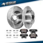 12.60''RWD Rear Rotors + Brake Pads Set For Charger 300 Dodge Challenger. Fixed Price $52.43.