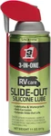 3-IN-ONE Rvcare Slide-out Silicone Lube With Smart Straw Sprays 2 Ways, 11 Oz. Fixed Price $15.84.