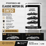 Genuine Porsche Classic Motor Oil 5W50 1L 996 986 Boxster 911 Oem PCG04321050. Fixed Price $37.95.
