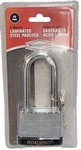 New Sealed Roadpro RPLS-50L Laminated Steel 50MM 2" Shackle Padlock. Fixed Price $14.99.