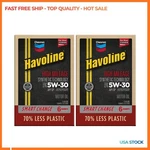 (2 Pack) Chevron Havoline High Mileage Synthetic Technology Motor Oil 5W-30, 6Q. Fixed Price $46.87.