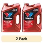2 Pack Valvoline Maxlife High Mileage 5W-30 Synthetic Blend Motor Oil Quart. Fixed Price $35.99.