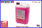 Audi Vw Volkswagen G12 Coolant Antifreeze Violet Purple Large 5.0 Jug Febi. Fixed Price $68.00.