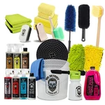 Mr. Detroit - 25PC Car Wash Detailing Kit W/foam Blaster, Brush, Cleaner & More. Fixed Price $185.69.
