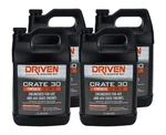 Driven Racing Oil Crate 10W30 Synthetic Motor - 4 Gallon Jug Set. Fixed Price $318.78.