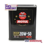 Motul Usa MTL110621, One Classic Performance Oil 20W50 Liter Parts. Fixed Price $39.95.