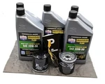 Lucas 5-QUART 20W-50 Hydrostatic Transmission Fluid Change Kit With 2-FILTERS,. Fixed Price $110.56.