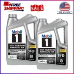 2 Pack, Mobil 1 Advanced Full Synthetic Motor Oil 5W-30, Quart. Fixed Price $51.50.