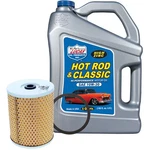 Lucas 10679 10W30/BEEHIVE Filter Hot Rod Oil Change Kit, 5 Quart. Fixed Price $68.99.