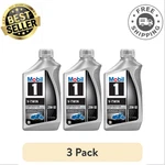 Mobil 1 V-twin Full Synthetic Motorcycle Oil 20W-50, Quart, 3 Pack ,total Qt. Fixed Price $37.99.