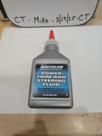 Quicksilver 92-858074Q01 Power Trim And Steering Fluid Oz. Bottle. Fixed Price $9.00.