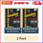 (2 Pack) Chevron Havoline Lifelong 5W-30 Full Synthetic Motor Oil, 6 Quarts. Fixed Price $56.54.