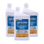 Nitro Lubricants 0W-40 Stroke Engine Oil Fully Synthetic, 1 Qt (3-PACK). Fixed Price $53.99.