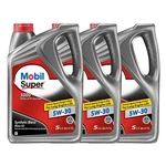 Mobil 124407 Super Synthetic Blend Motor Oil, 5W-30, 15 Quarts. Fixed Price $80.63.