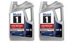 2 Pack Mobil 10W-30 High Mileage Full Synthetic Motor Oil 5 Qt. Lubricate New!. Fixed Price $66.23.