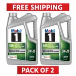 Pack Of 2-MOBIL 1 Esp X2 Full Synthetic Motor Oil 0W-20, 5 Quart. Fixed Price $53.98.