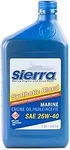 Sierra Synthetic Blend Mercruiser Sterndrive Engine Oil Qt, 18-9440-2. Fixed Price $25.10.