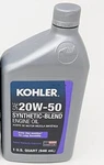 Kohler 25 357 68-S Synthetic Blend Sae 20W-50 4-CYCLE Engine Oil. Fixed Price $14.99.
