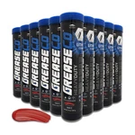 Premium Red & Tacky Grease Tube (10-PACK Case Of Cartridges) Lithium Complex .... Fixed Price $75.99.