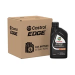 Castrol Edge 5W-50 Advanced Full Synthetic Motor 1 Quart, Pack Of 6, Amber. Fixed Price $75.80.