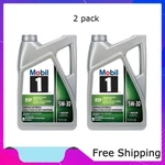 2 Pack Mobil 1 Esp European Car Formula Full Synthetic Motor Oil 5W-30, Quart. Fixed Price $50.35.
