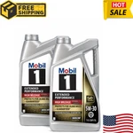 Pack Of 2-MOBIL 1 Extended Performance High Mileage Motor Oil 5W-30, Qt. Fixed Price $53.94.