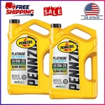 Pack, Pennzoil Platinum Full Synthetic 0W-20 Motor Oil, 5 Quart. Fixed Price $49.90.