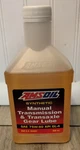 Amsoil Synthetic Manual Transmission & Transaxle Gear Lube Sae 75W-90 Api GL-4. Fixed Price $32.99.