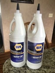 Napa Gear Oil Sae 80W-90 Api GL-4 & 5, Two Quarts Brand New Sealed. Fixed Price $22.99.