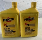 Pennzoil Sae 30 Motor 1 Qt. High-quality Engine Automotive Lot Of 2. Fixed Price $14.99.