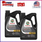 2 Pack, Castrol Edge High Mileage 5W-30 Advanced Full Synthetic Motor Oil, Qua. Fixed Price $51.50.
