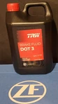 Zf/trw Brake Fluid (dot 3) High Performance (128OZ) PFB3128. Fixed Price $29.52.