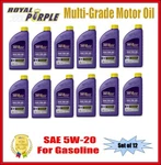 Royal Purple Multi-grade Motor Oil 5W-20 Gasoline 1-QT. Bottle Set Of 12 06520. Fixed Price $116.93.