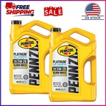 Pack, Pennzoil Platinum Full Synthetic 5W-20 Motor Oil, 5-QUART. Fixed Price $48.50.