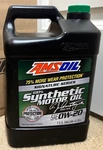 (1) Gallon Of Amsoil Signature Series 0W-20 100% Synthetic Motor (4 Quarts). Fixed Price $89.99.