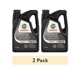 2X Castrol Edge High Mileage 5W20 Motor Oil Quarts Free Delivery. Fixed Price $54.51.
