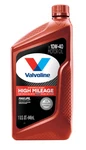 Valvoline High Mileage With Maxlife Technology 10W-40 Qt (pack Of 1), Amber. Fixed Price $11.75.