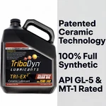 Tribodyn TRI-EX2 75W-140 Ceramic Full Synthetic Gear Oil Api GL-5 MT-1. Fixed Price $299.99.