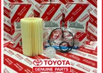 Oem Toyota Land Cruiser,sequoia,tundra Oil Filter Set Of 3 04152-YZZA4. Fixed Price $21.00.