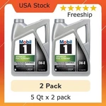 (2 Pack) Mobil 1 Advanced Fuel Economy Full Synthetic Motor Oil 0W-8, 5 Quart. Fixed Price $53.19.