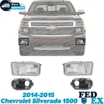 Front Fog Light + Bracket Left & Right Side For 2014-2015 Silverado 1500. Fixed Price $81.64.