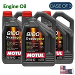 Pack OF3 Motul Engine Oil 8100 X-cess GEN2 5W40 Fully Synthetic 5L. Fixed Price $149.99.