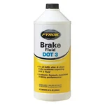 Pyroil PYBF32 Fluid, Bottle, 1 Qt, Disc Brakes/drum Brakes, Dot 3,. Fixed Price $10.15.