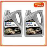 2 Pk Mobil Delvac 1 Esp 5W-40 Full Synthetic Heavy Duty Diesel Engine Oil Gal. Fixed Price $56.99.