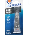 Permatex 25905 Contact Cement, 1.5 Oz Water-resistant Instant Bonding Solution. Fixed Price $7.14.