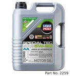 Liqui Moly Motor Oil Synthetic Gasoline Special Tec Aa Sae 5W-20 5LT/5.28QT. Fixed Price $41.58.
