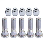 Plentzom 5 Sets Wheel Hub Bolt Stud Nut M12 X Millimeters, Silver. Fixed Price $31.18.