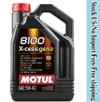 Motul 8100 X-cess GEN2 Engine Oil; 5W-40, Liter, Stock Us-no Import Fees. Fixed Price $32.96.