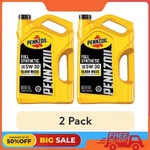 (2 Pack) Pennzoil Full Synthetic 5W-30 Motor Oil, Quart. Fixed Price $43.64.